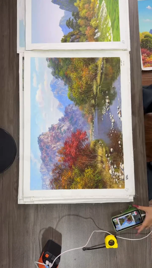 油画【32号】朝鲜原创纯手绘孤品油画丨顺丰包邮