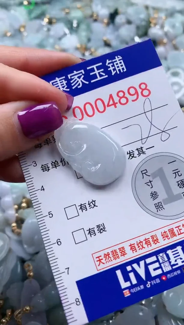 颈饰未镶嵌翡翠4898