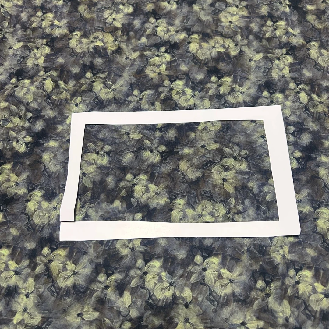 （油墨画）木棉缎布料，柔软透气丝滑亲肤，连衣裙旗袍