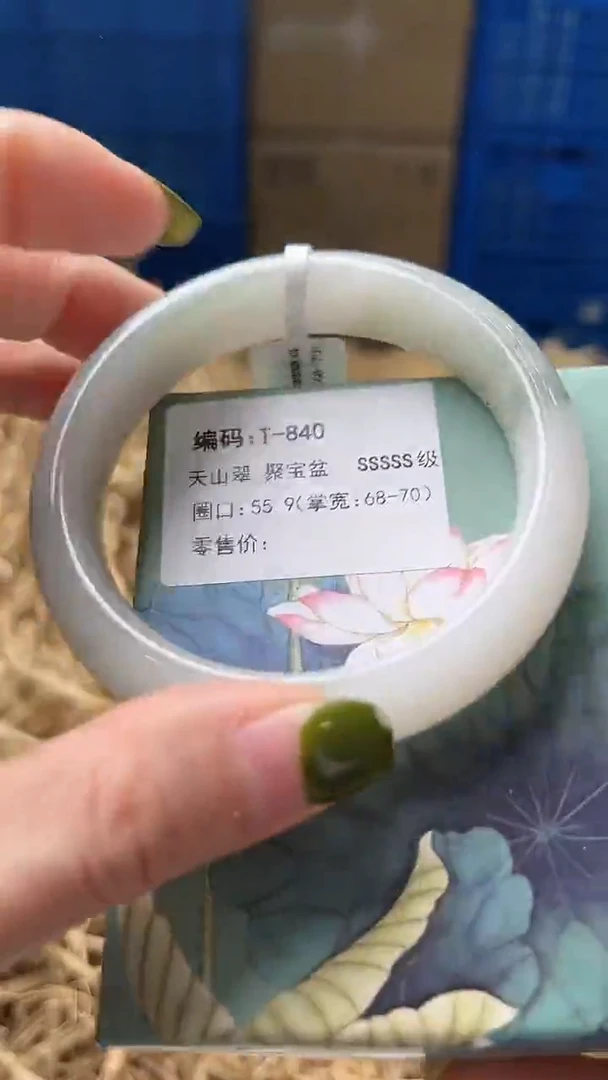 未镶嵌手镯石英质玉T-840