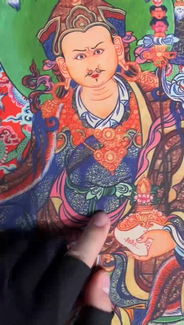 卷轴画路路的唐卡tk160