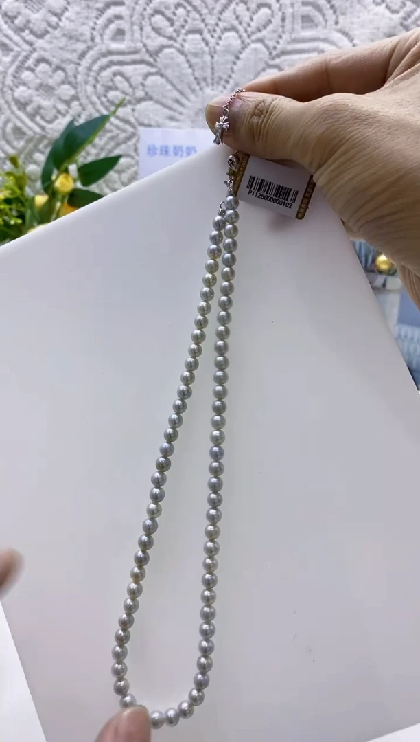 未镶嵌海水珍珠BG珍珠串链@@P1128