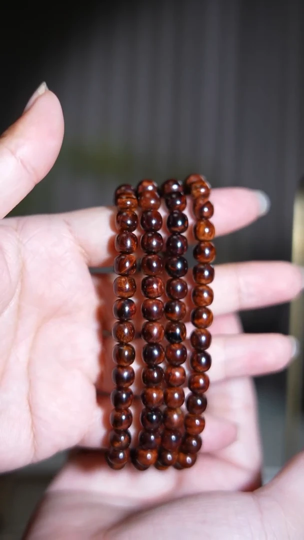 手串/手链黄花梨/降香黄檀海南黄花梨沉水老料6.5/7/118