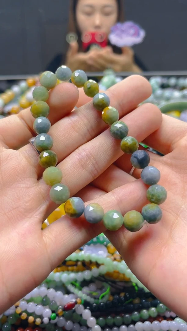 颈饰未镶嵌翡翠8MM