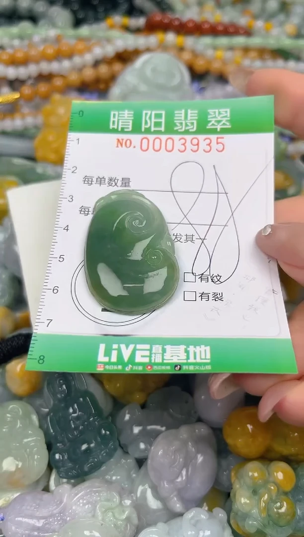 颈饰未镶嵌翡翠云*闪购0003935