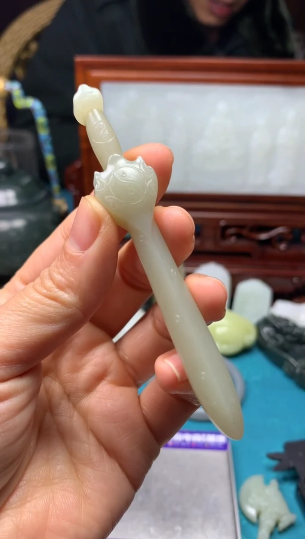 颈饰未镶嵌和田玉拍一发一