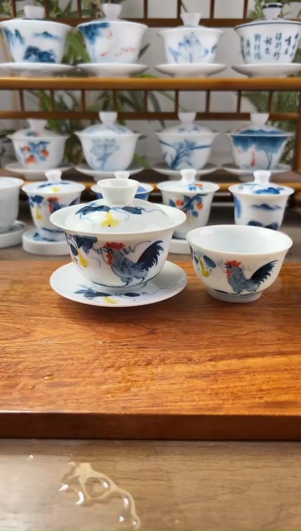 全品公鸡180ml三才+主人君杯