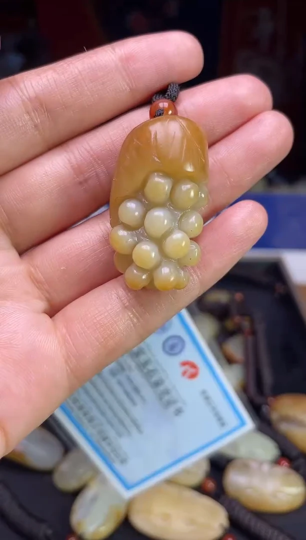 颈饰未镶嵌和田玉123