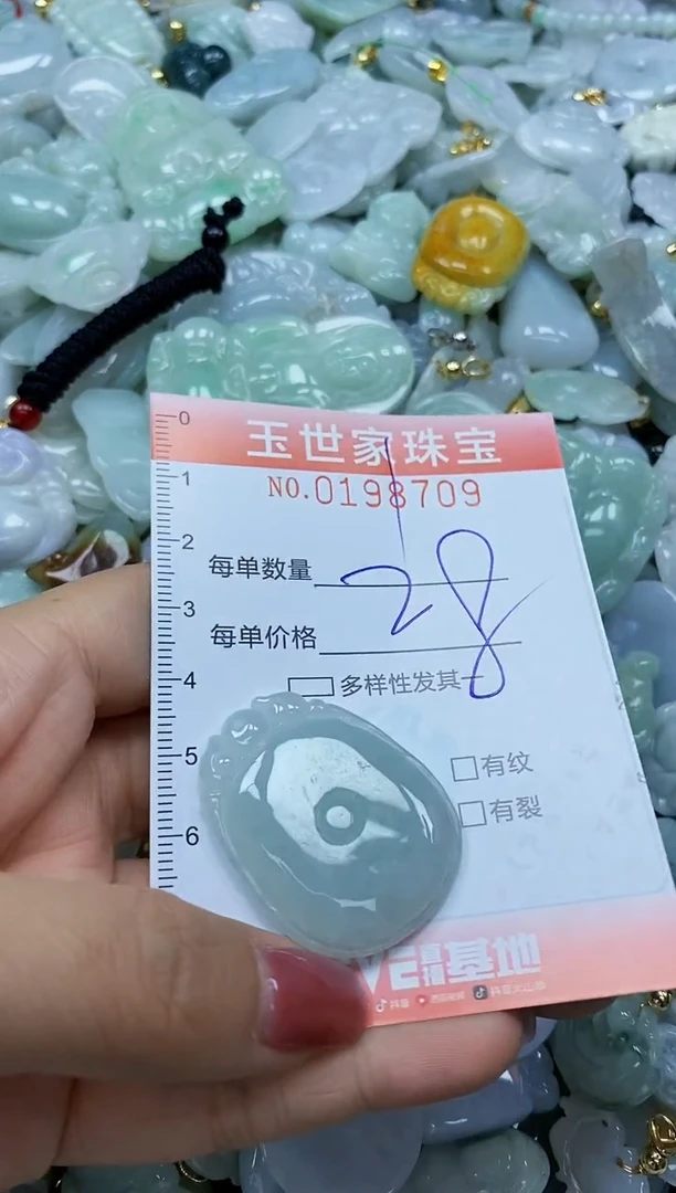 【闪购商品】翡翠颈饰未镶嵌闪购0198709