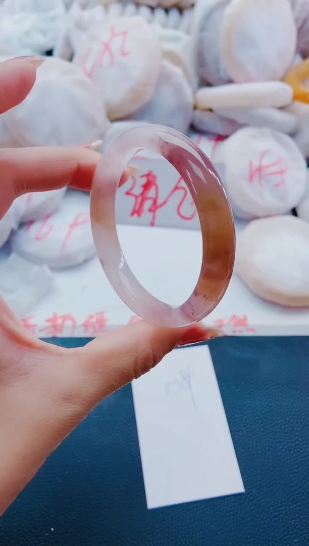 未镶嵌手镯石英质玉M89-56-57