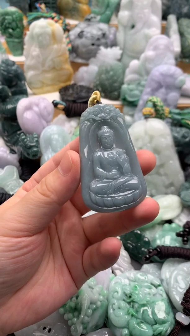 吊坠(不含链)未镶嵌翡翠1