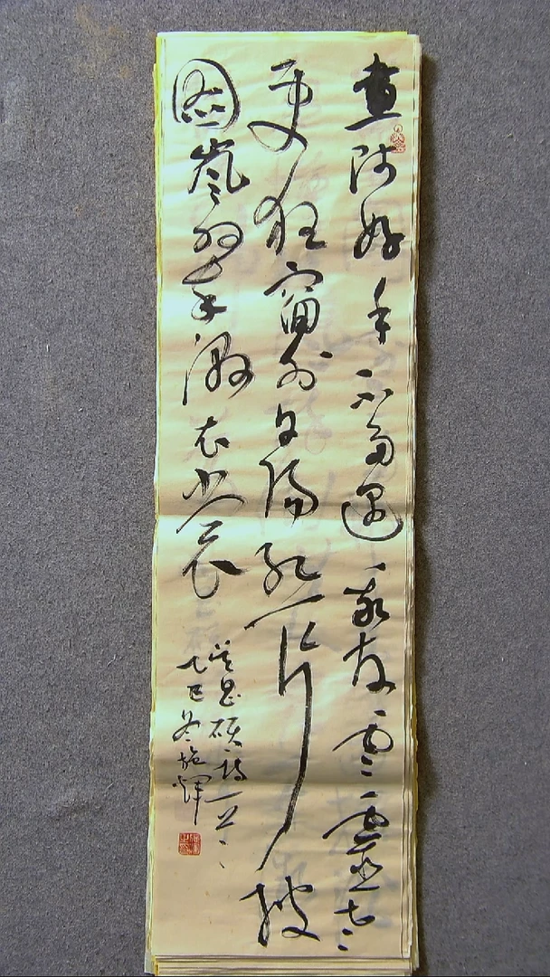 书法施辉 江西新余90*25尺寸