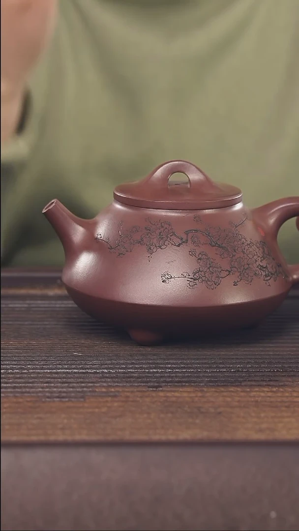 【闪购商品】紫砂茶壶360cc顾氏手工紫砂