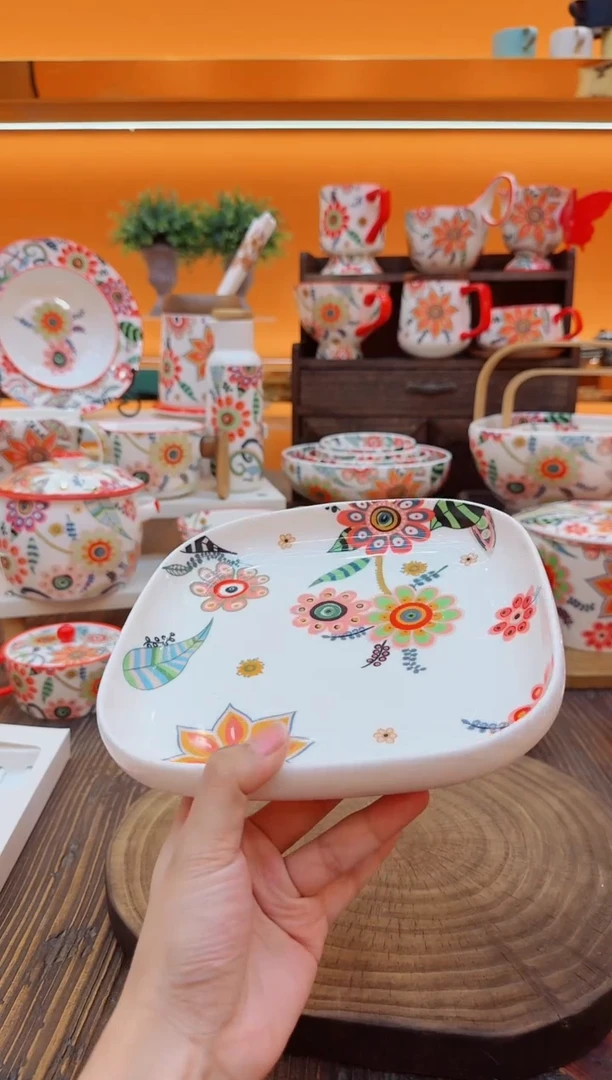 碗景德镇陶瓷餐具碗碟盘子