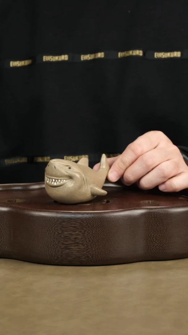 【闪购商品】紫砂茶壶大茗茶器鲨鱼茶宠