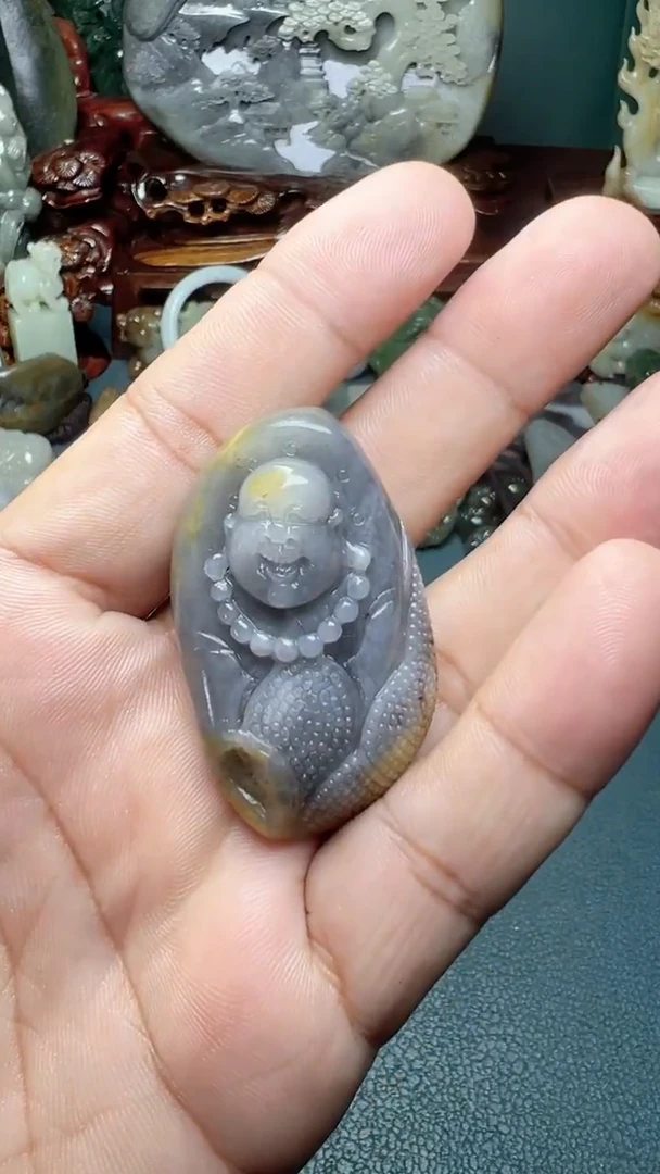 未镶嵌和田玉挂件-