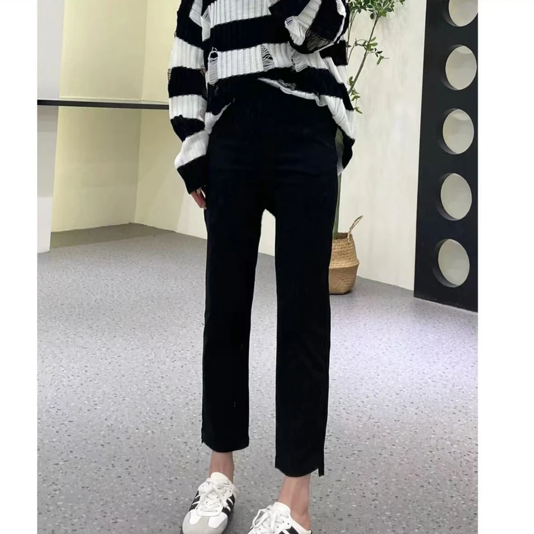 雅棋严选-随心搭简约轻氧裤