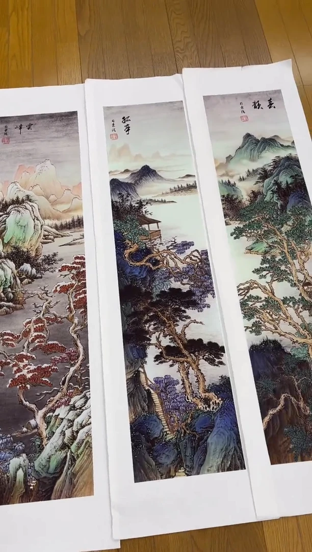 雅趣高端精品年画 zhb111