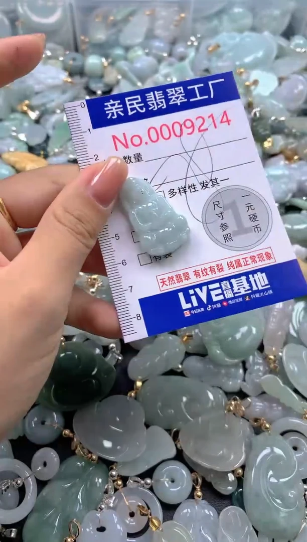 颈饰未镶嵌翡翠9214