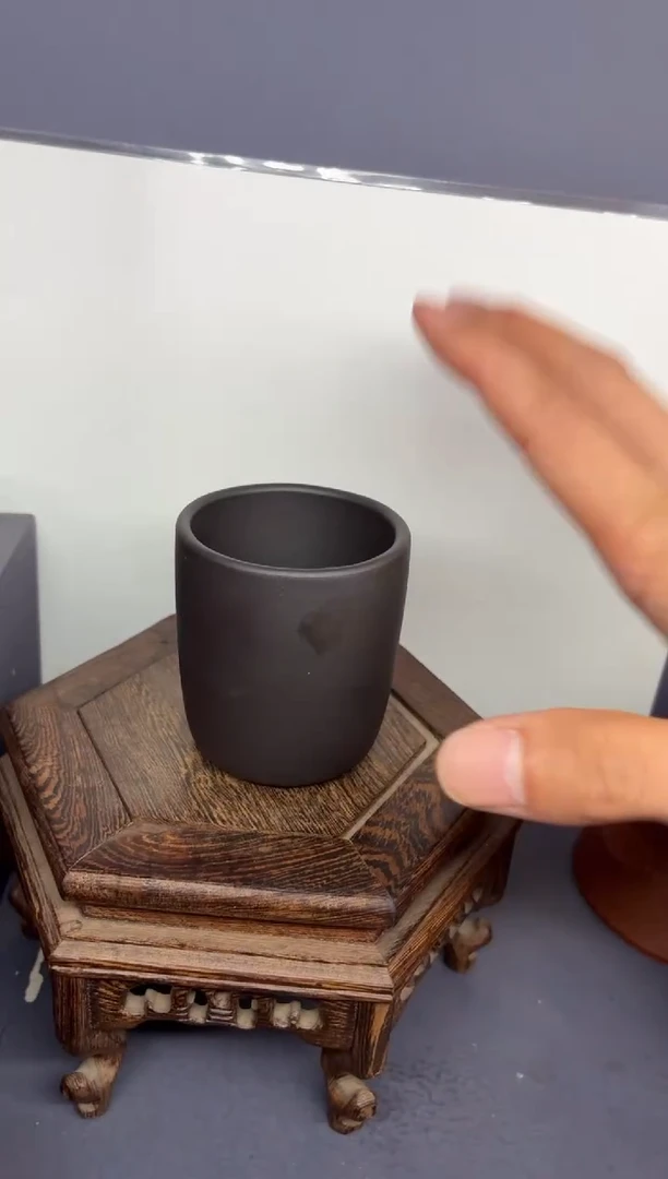 茶壶紫砂黑料 直筒杯