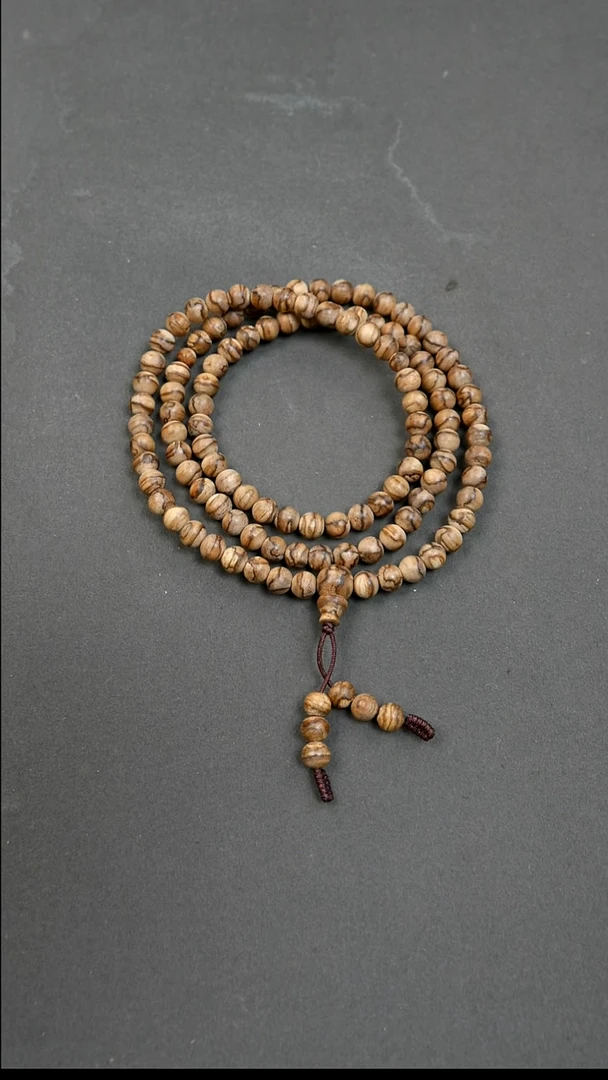 手串沉香6mm达拉干花珠多圈10g