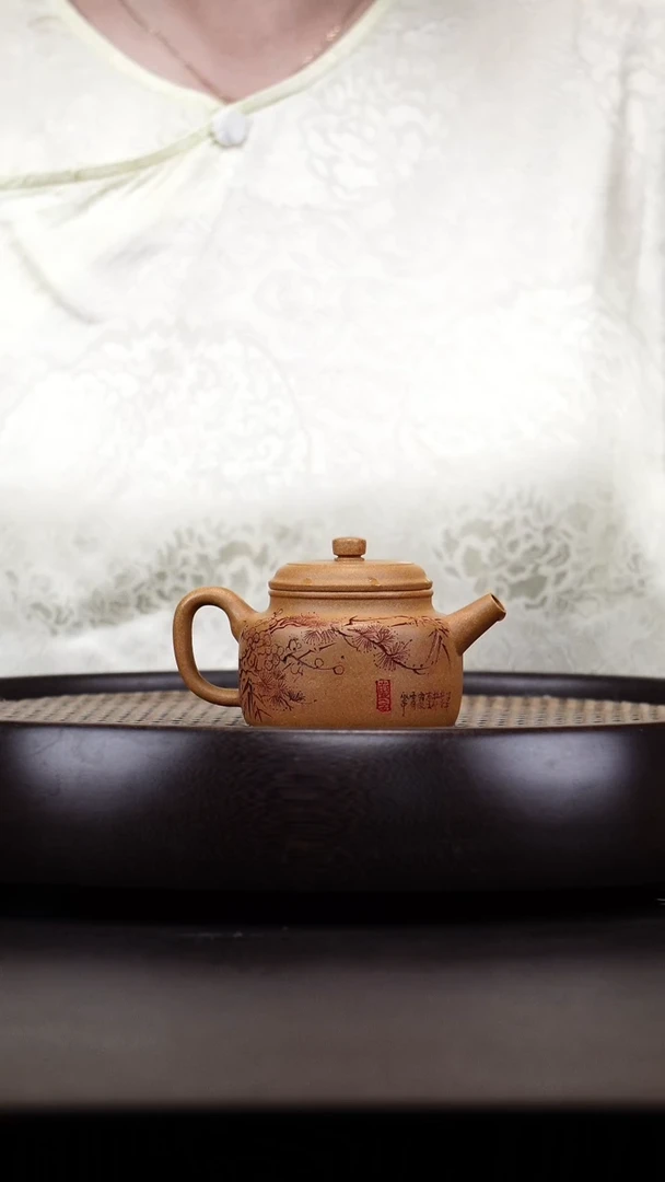 茶壶紫砂悦茗壶紫砂壶        15（黄金段）