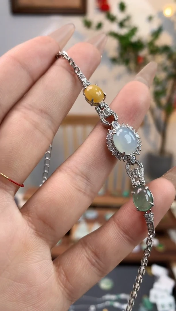 【闪购商品】翡翠手链未镶嵌手链