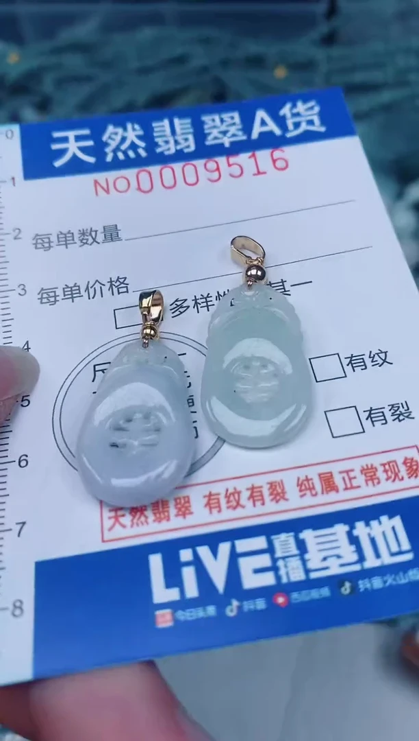 颈饰未镶嵌翡翠00009516