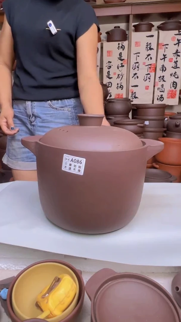 宜兴紫砂微瑕6升直筒A086