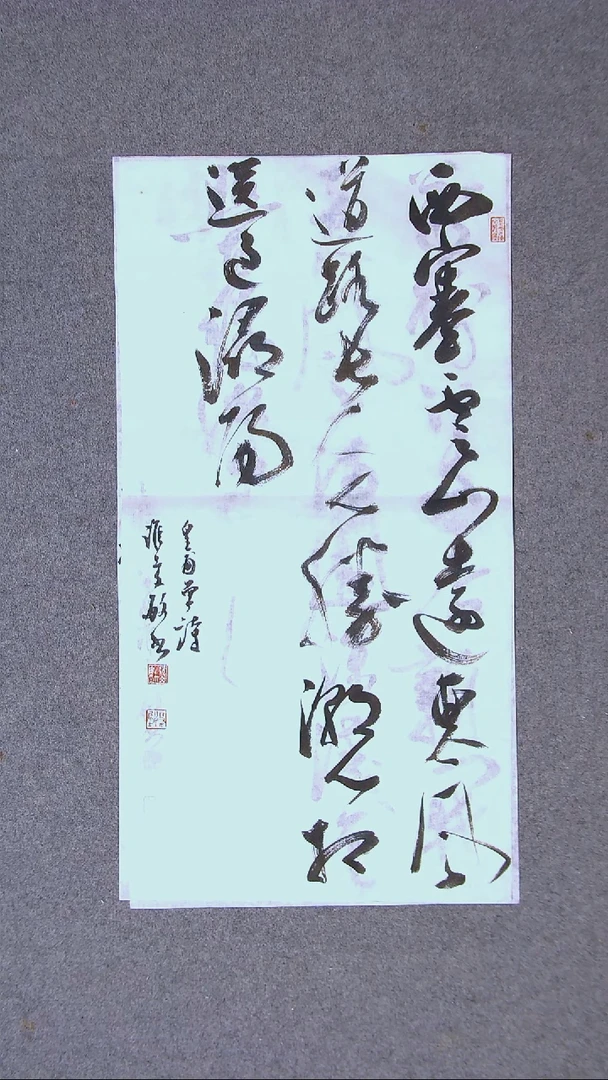 书法张文敏江苏淮安69*34两平尺