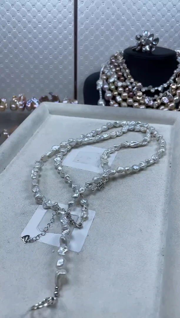 未镶嵌项链淡水珍珠【纯恬珍珠】（多样性发货发一）