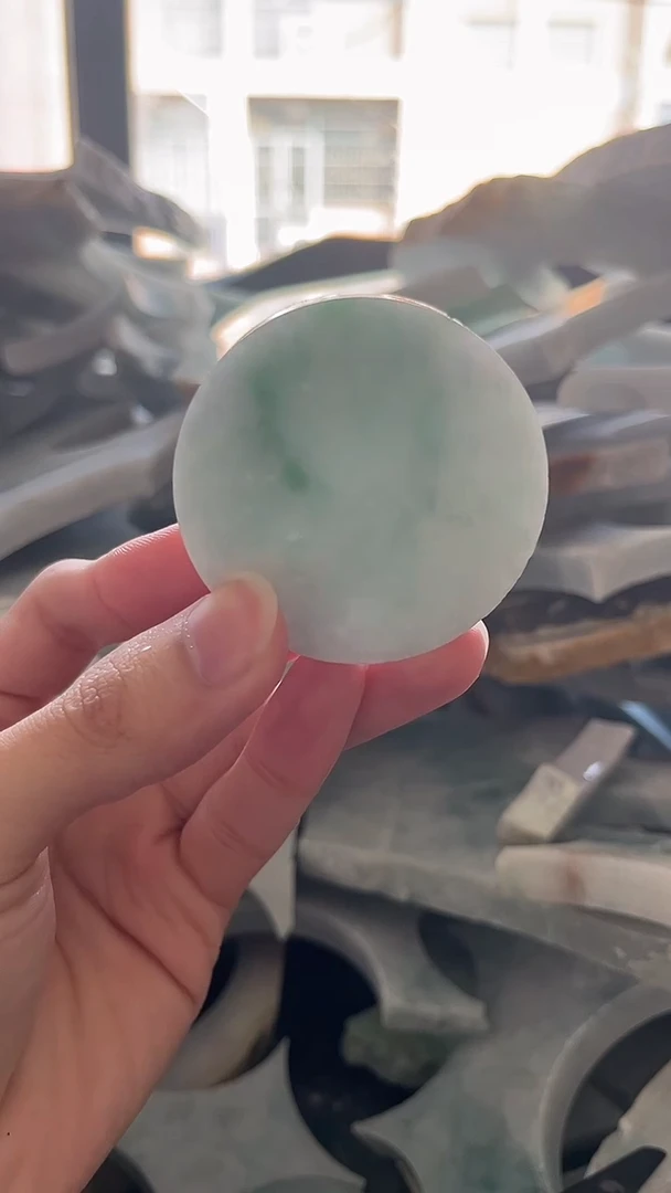 裸石翡翠谦**子缅甸翡翠A货1603