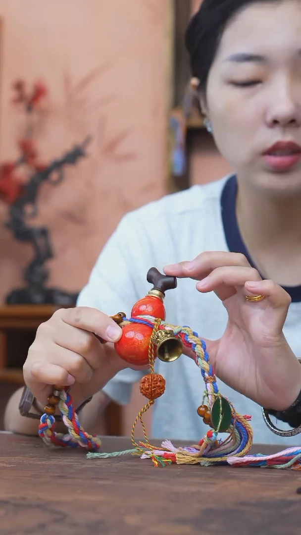 557缘梦漆艺工艺葫芦