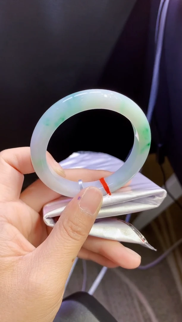 未镶嵌手镯翡翠翡翠手镯圈口53-t72