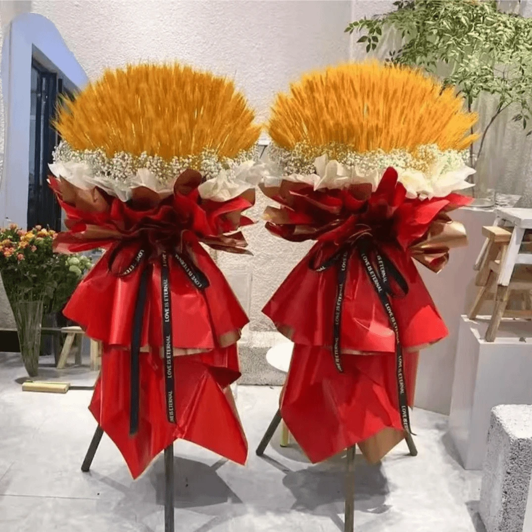 【大麦开业花篮】成品庆典鲜花同城花店送花开业花篮送货上门一对