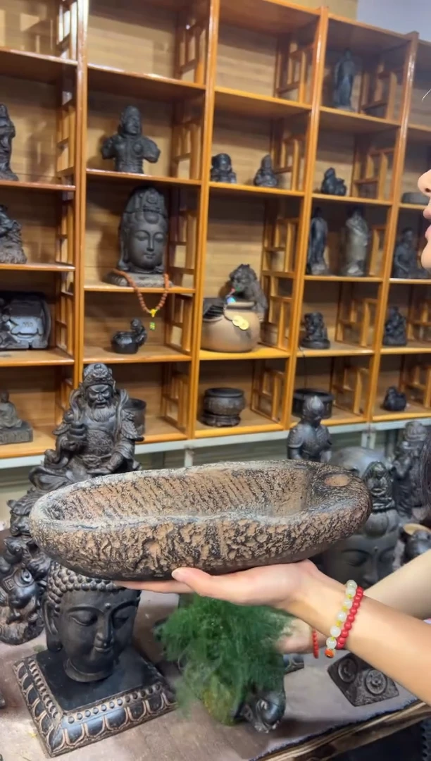 陶土【火山泥】牛槽盆