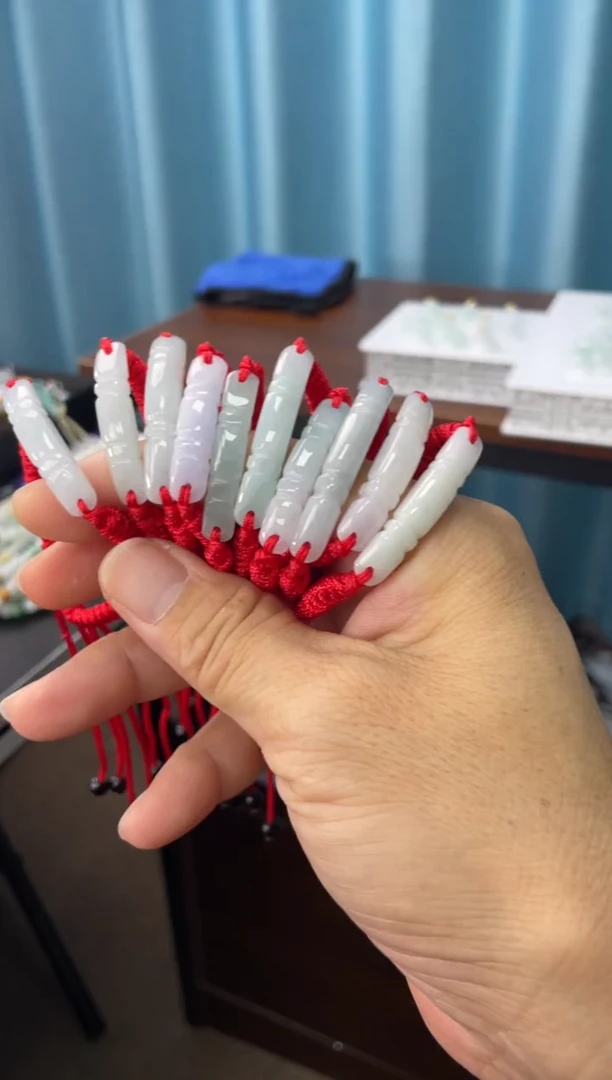 未镶嵌手绳翡翠藕节多样性发其一