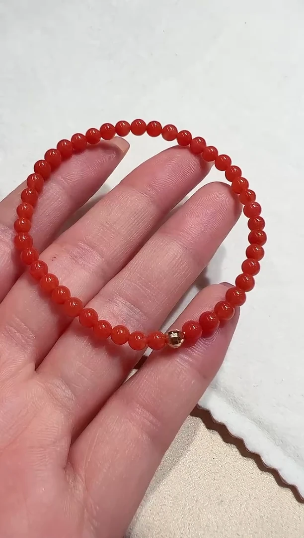 【闪购商品】南红玛瑙手链未镶嵌南红手链