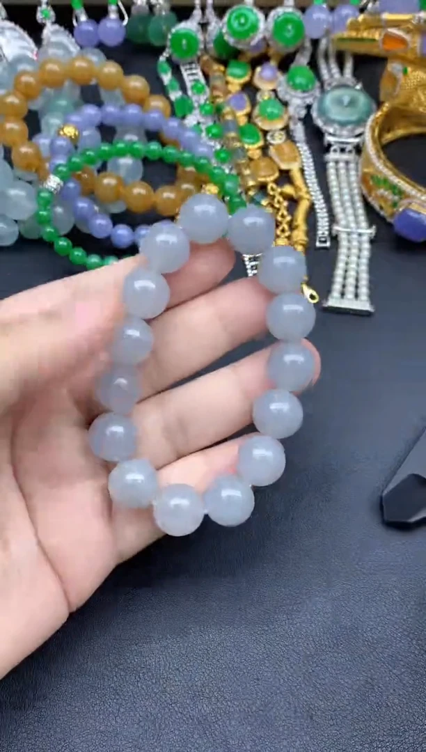 手链翡翠未镶嵌25-春日珠宝