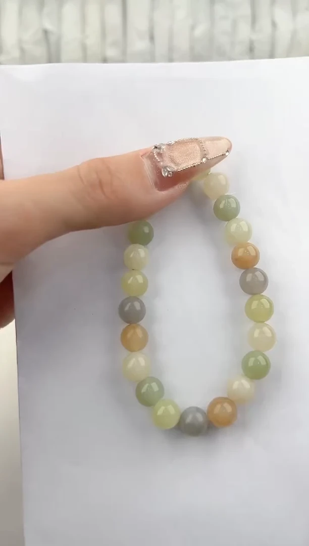 【闪购商品】和田玉手链未镶嵌1颜色微差无瑕疵