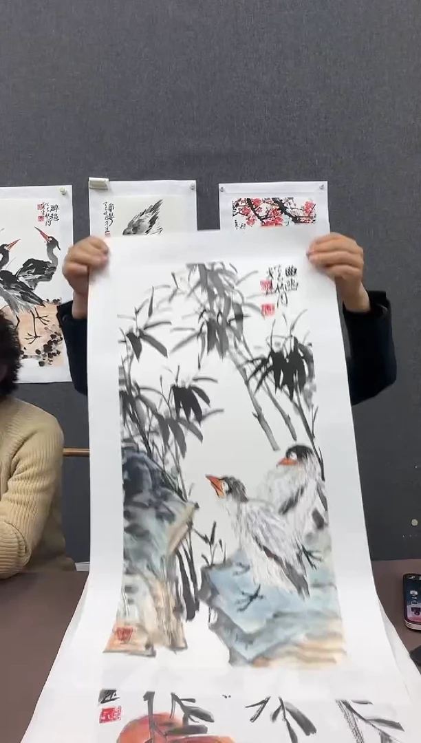 国画戈老师国画作品