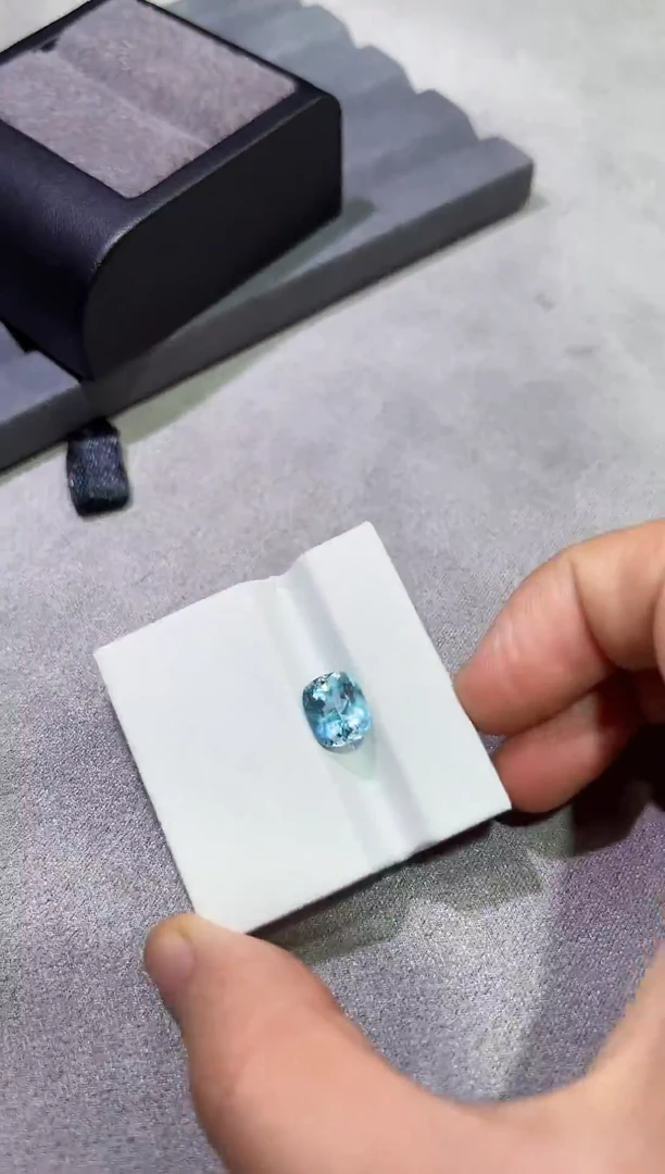 裸石海蓝宝石一粒2.55ct