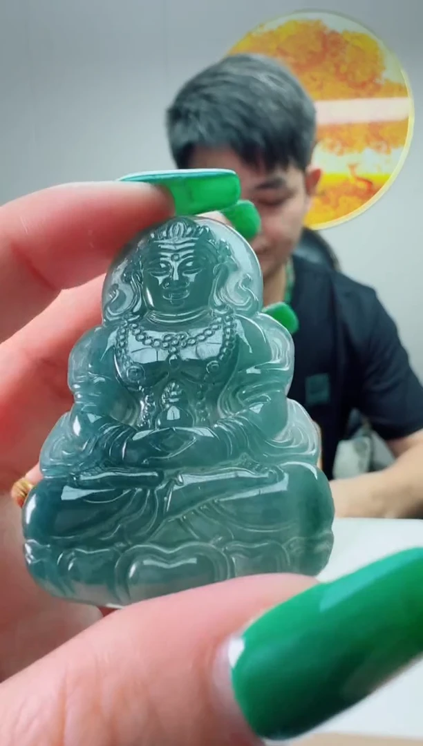 翡翠未镶嵌颈饰多样性随机发其一