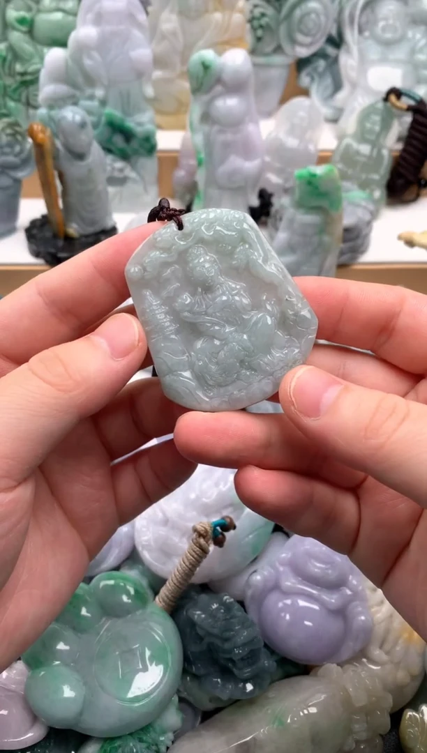 吊坠(不含链)未镶嵌翡翠1