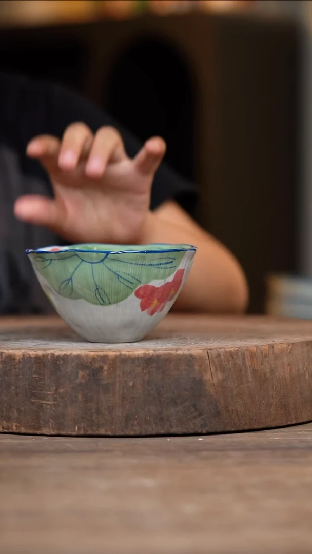 瓷片景德镇高温釉下彩（食品级）