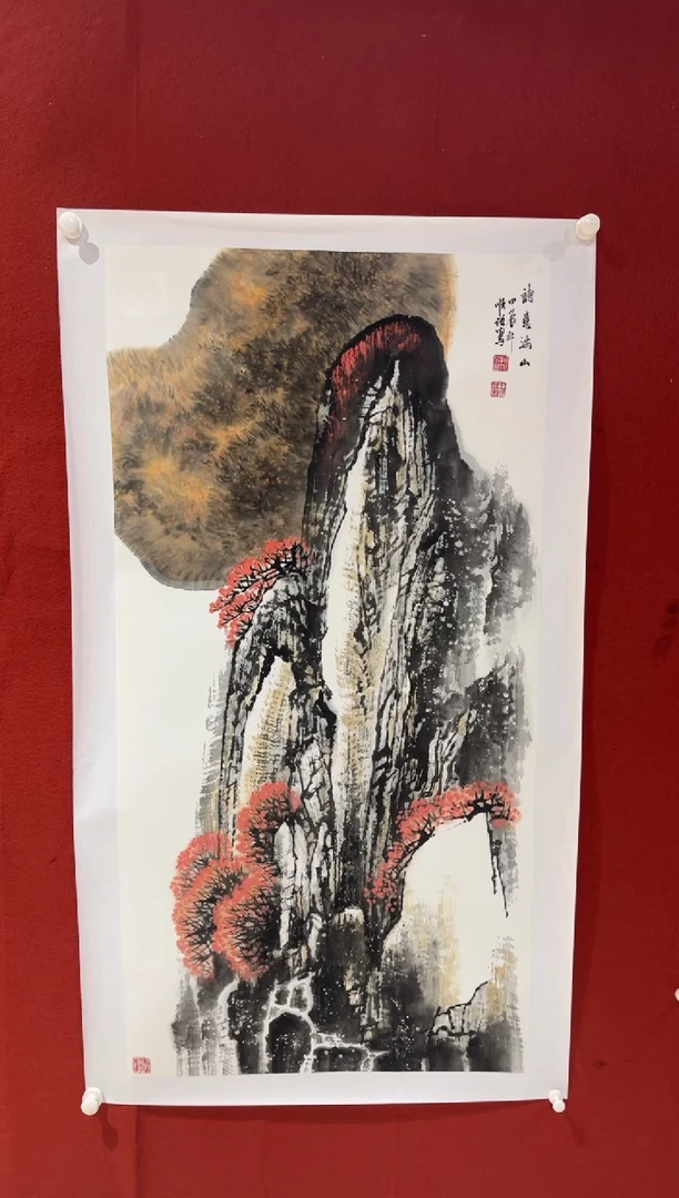 国画王顺增/精品国画/8平尺