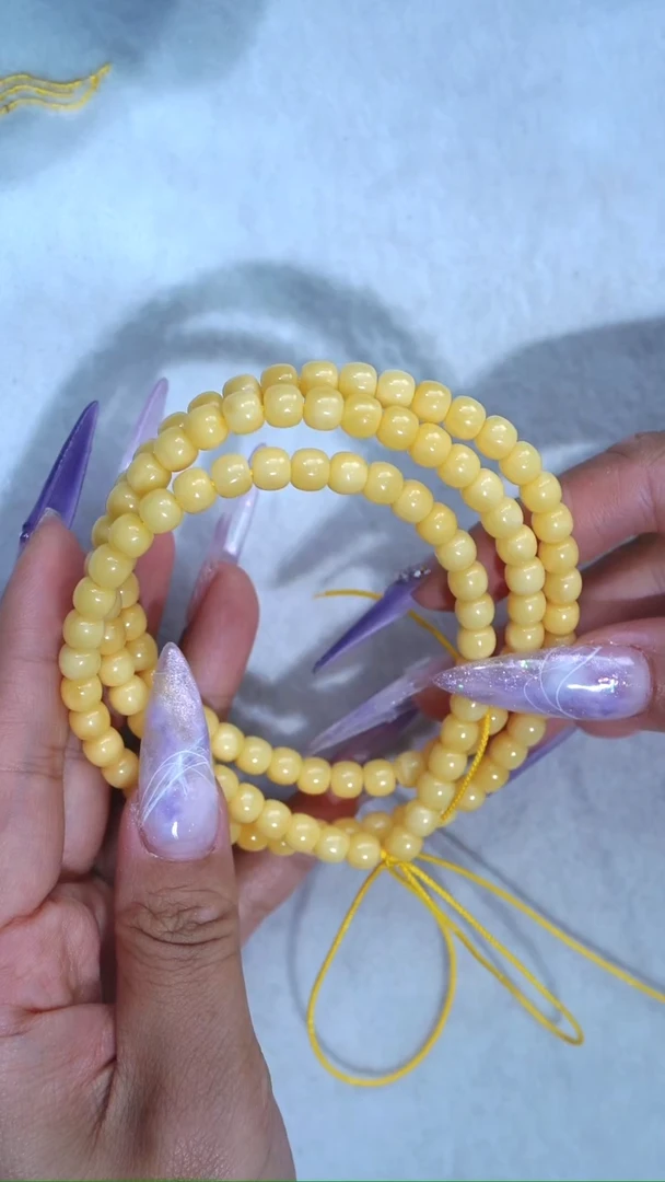 手链蜜蜡未镶嵌收藏级6.5mm爆浓满蜡顺色少纹