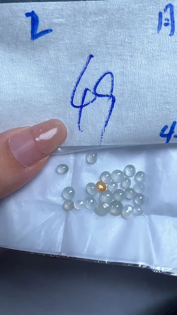 翡翠裸石未镶嵌天然缅甸翡翠A货02