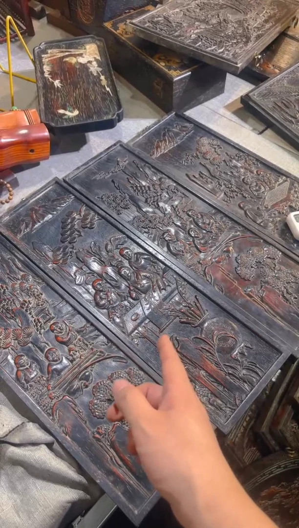 木田*A015紫檀雕刻链接以直播间为准