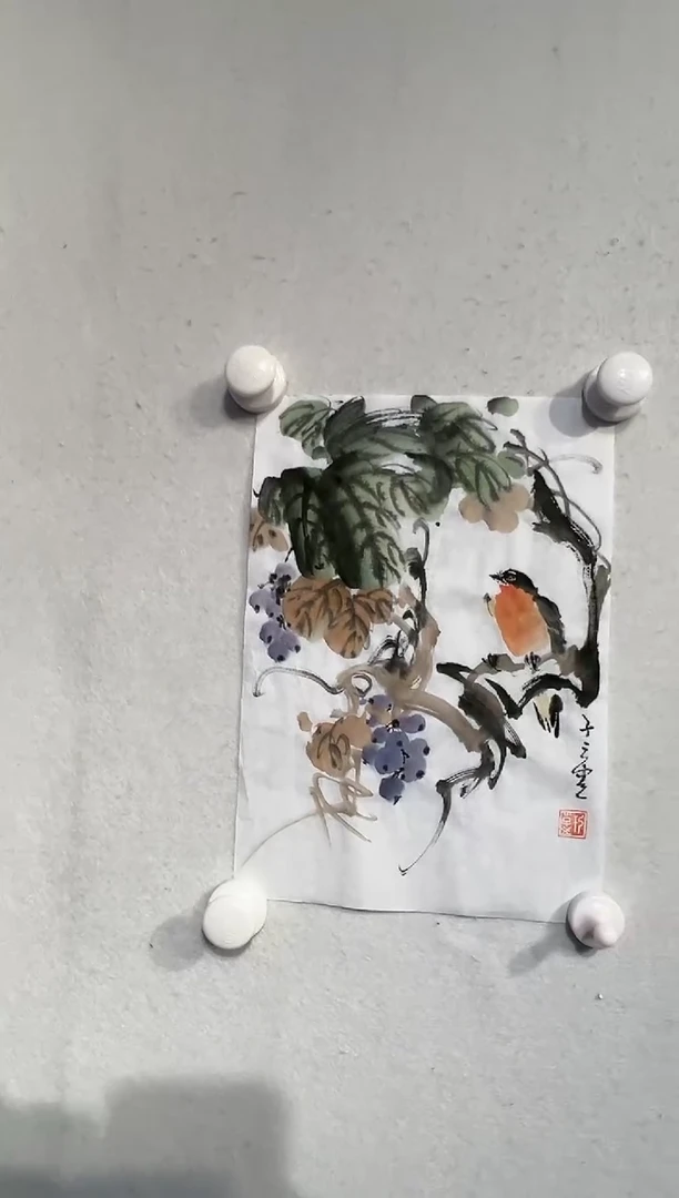 【闪购商品】国画绘画作品-0.5平尺